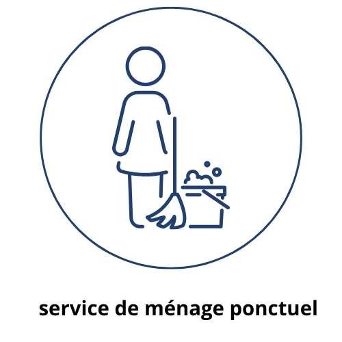 logo service de ménage ponctuel